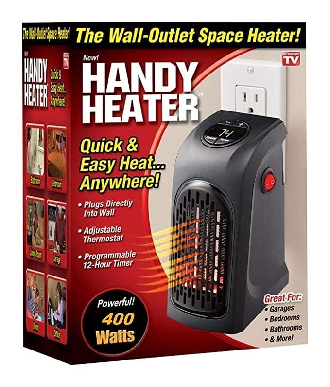 Mini Plug-In Electric Heater (Portable Heater Handy Heater) 400Watt